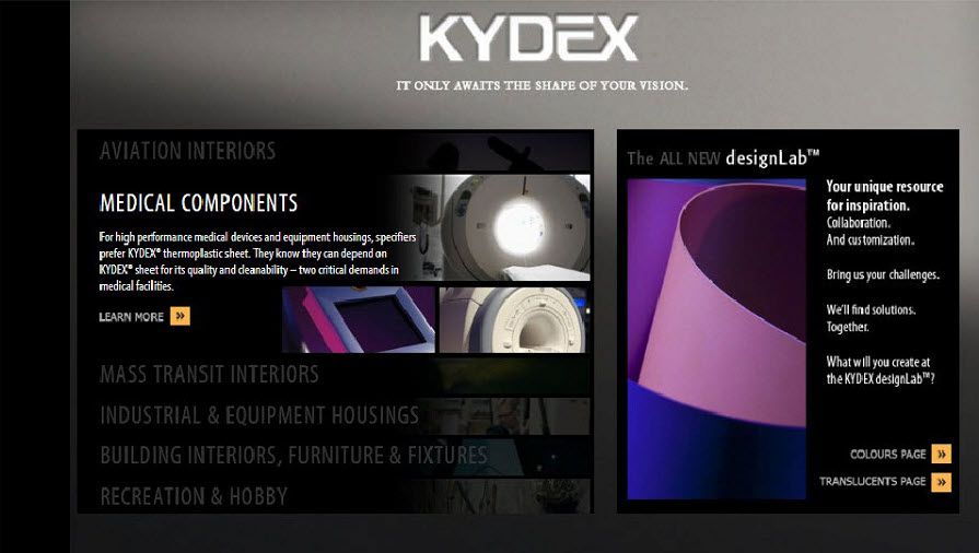 kydex home page